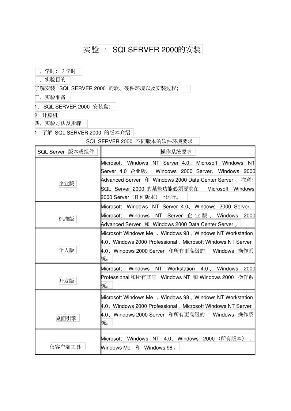 数据库原理试验指导书带SQL语句_第3页