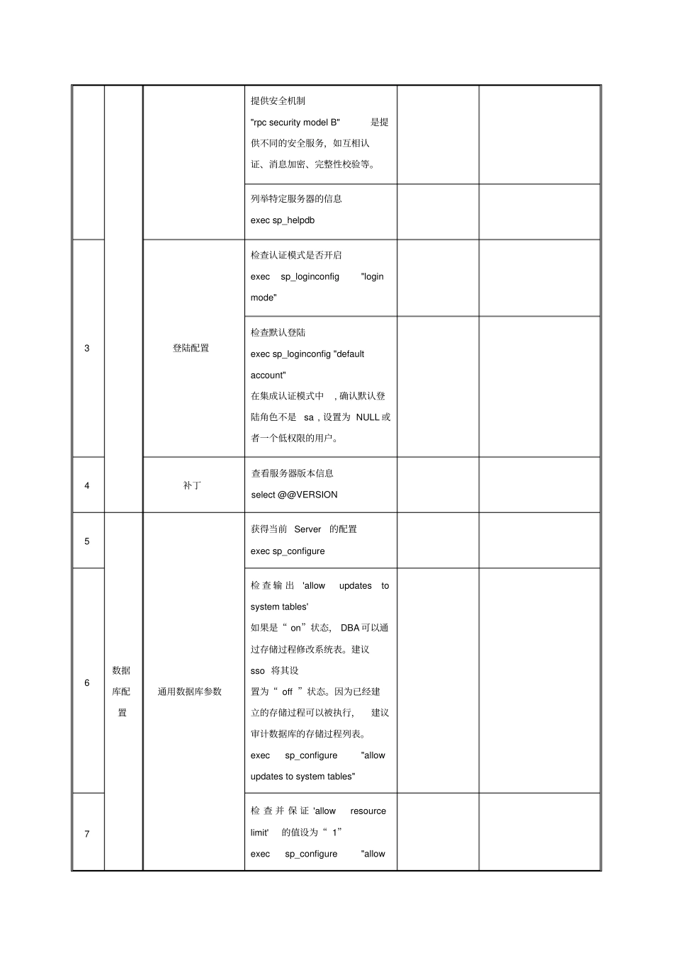 数据库安全检查表_第2页