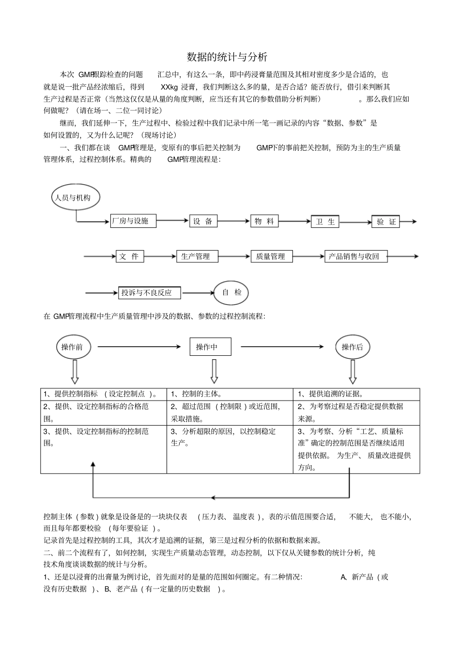 数据的统计与分析培训_第1页