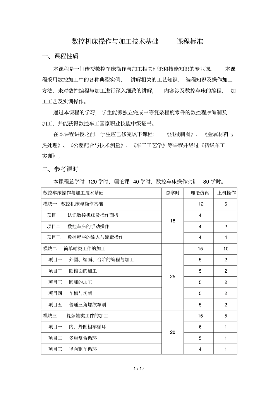 数控机床操作与加工技术入门基础_第1页