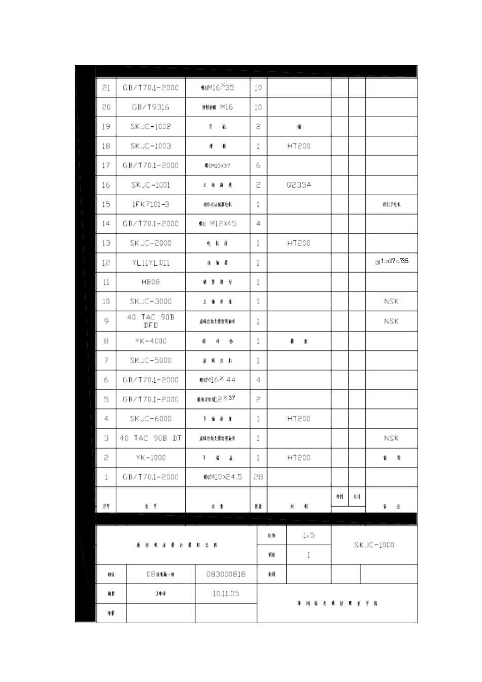 数控滑台结构设计和设计方案_第3页