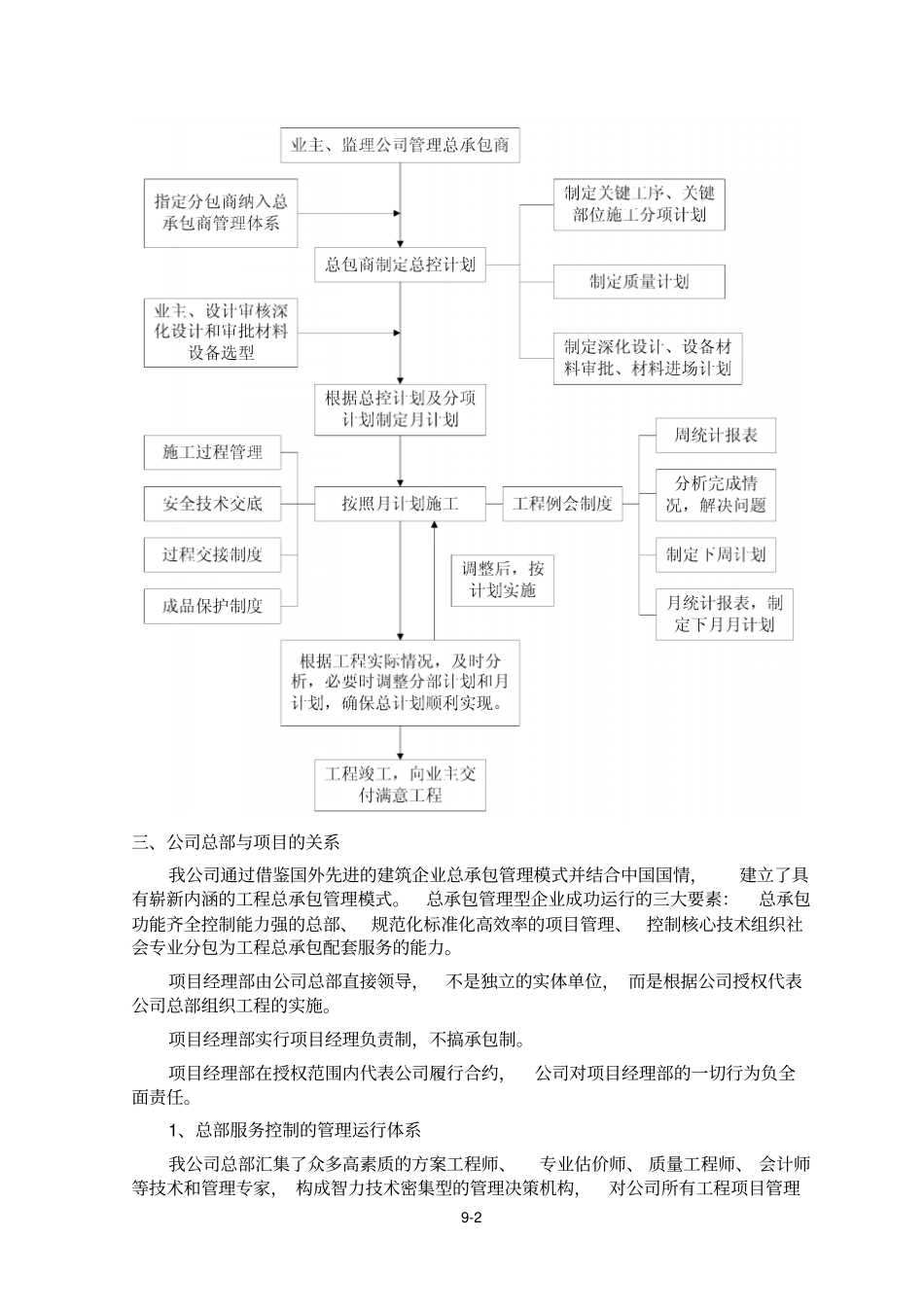 整体工程总承包项目项目管理模式流程编制方案_第2页