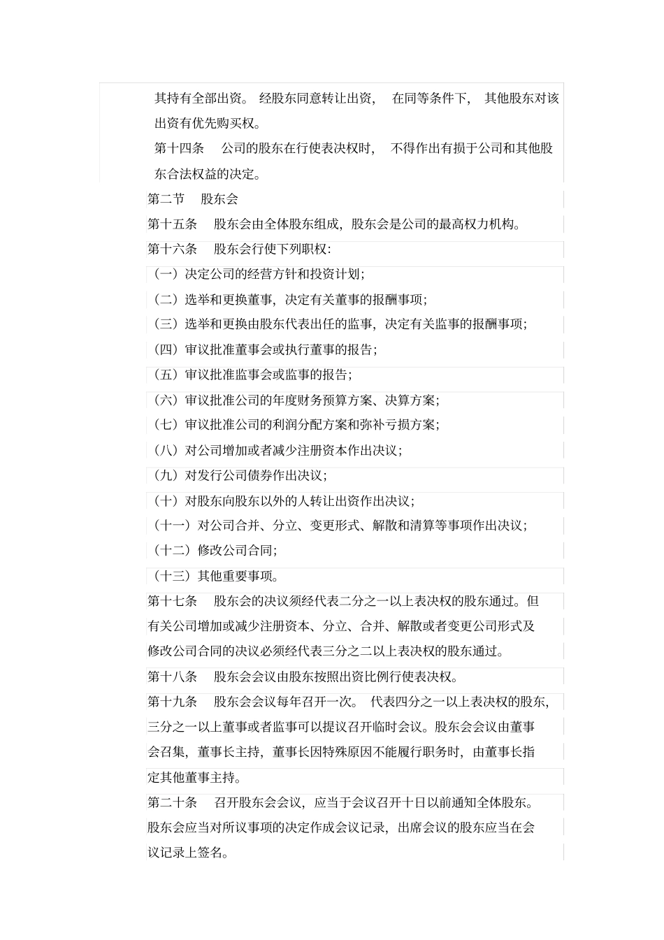 整理版培训机构公司股东合作协议书_第3页