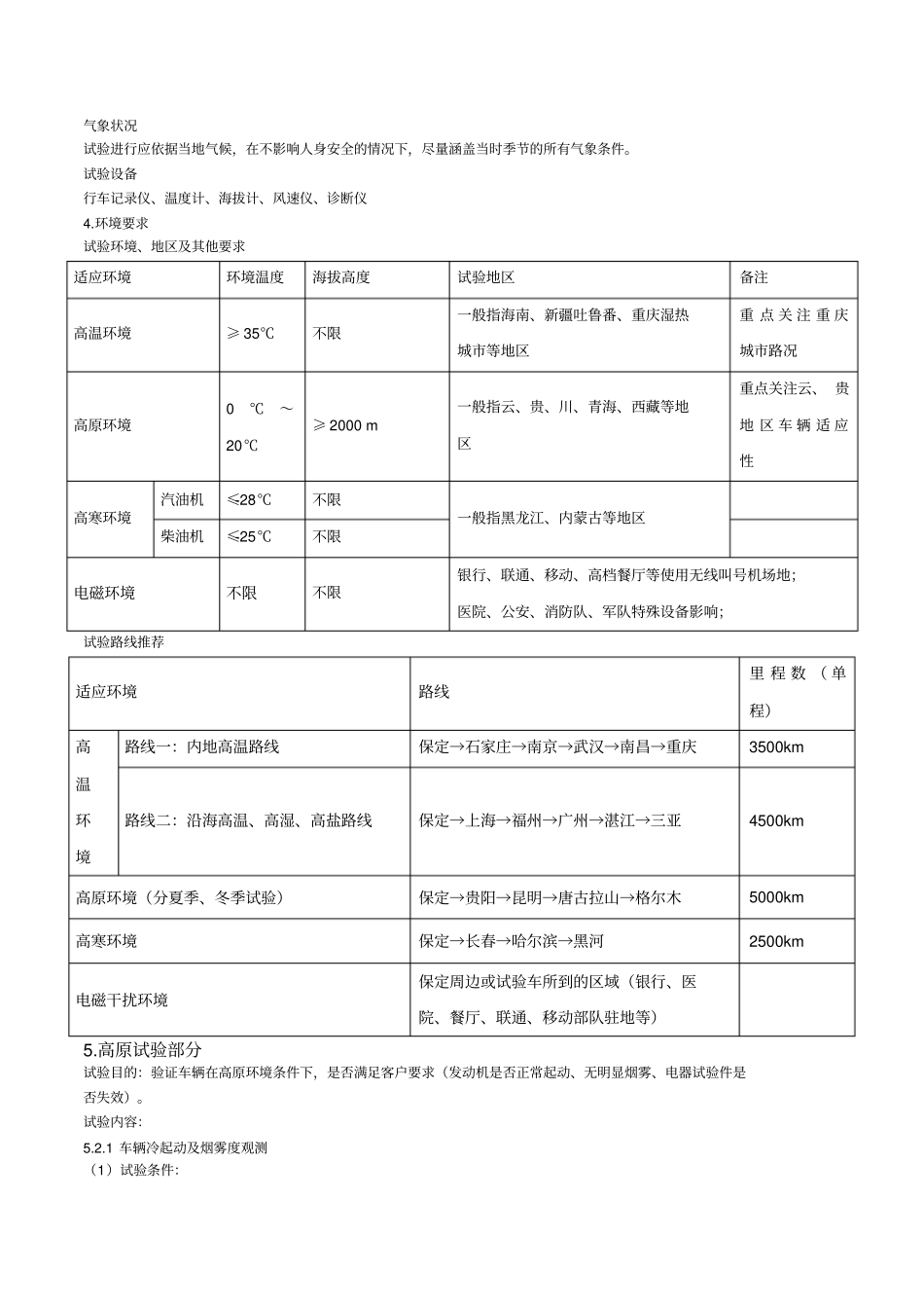 整车环境适应性试验规范--最终版_第3页