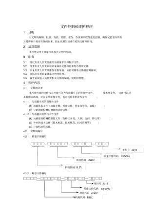 文件控制和维护程序√