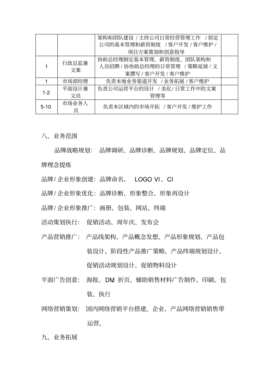 文化传播公司运营商业计划书_第2页