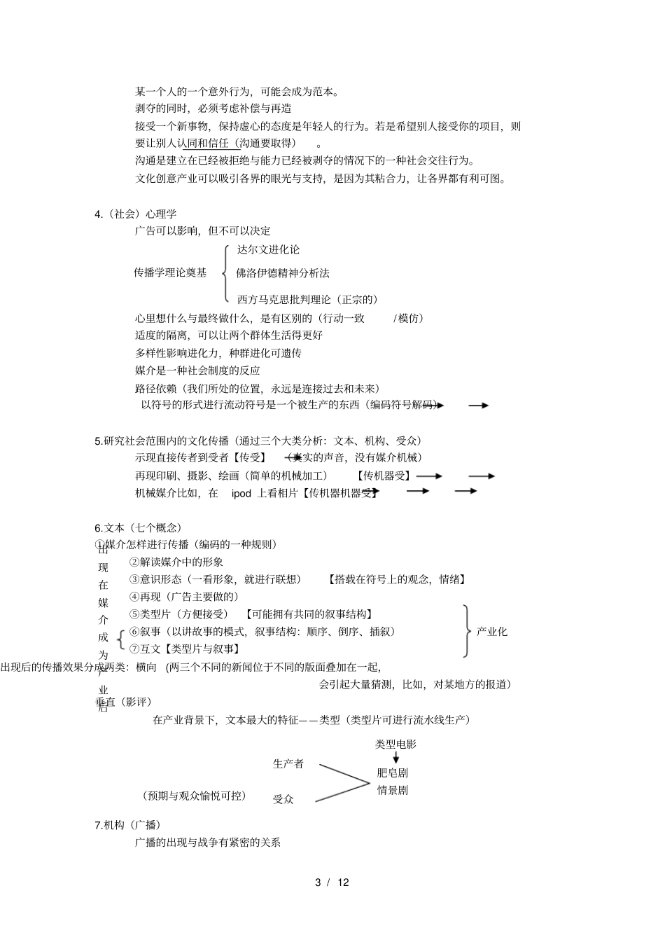 文化创意产业概论复习资料_第3页