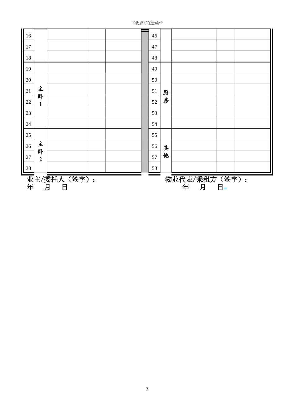 房屋租赁合同(电子版)_第3页