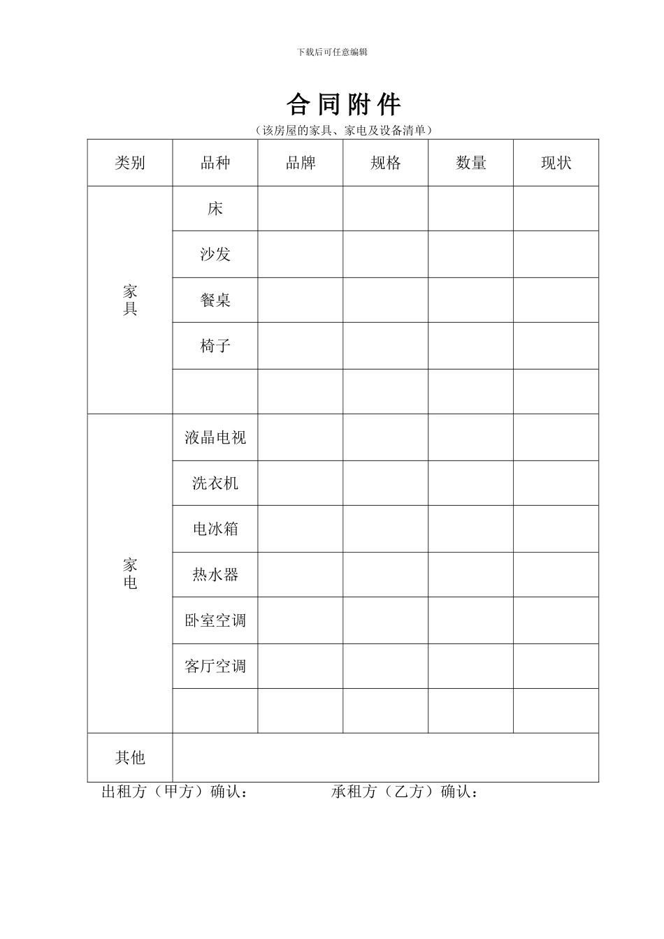 房屋租赁合同及附件_第3页