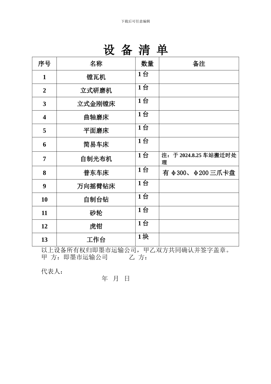 房屋设备租赁合同_第2页
