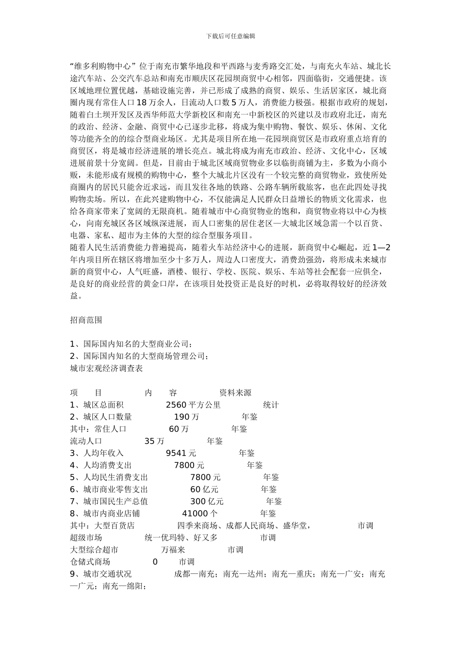 招商代理邀请函_第3页