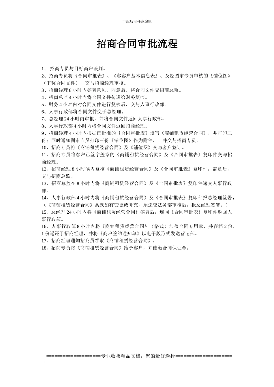 招商合同审批流程-2_第1页