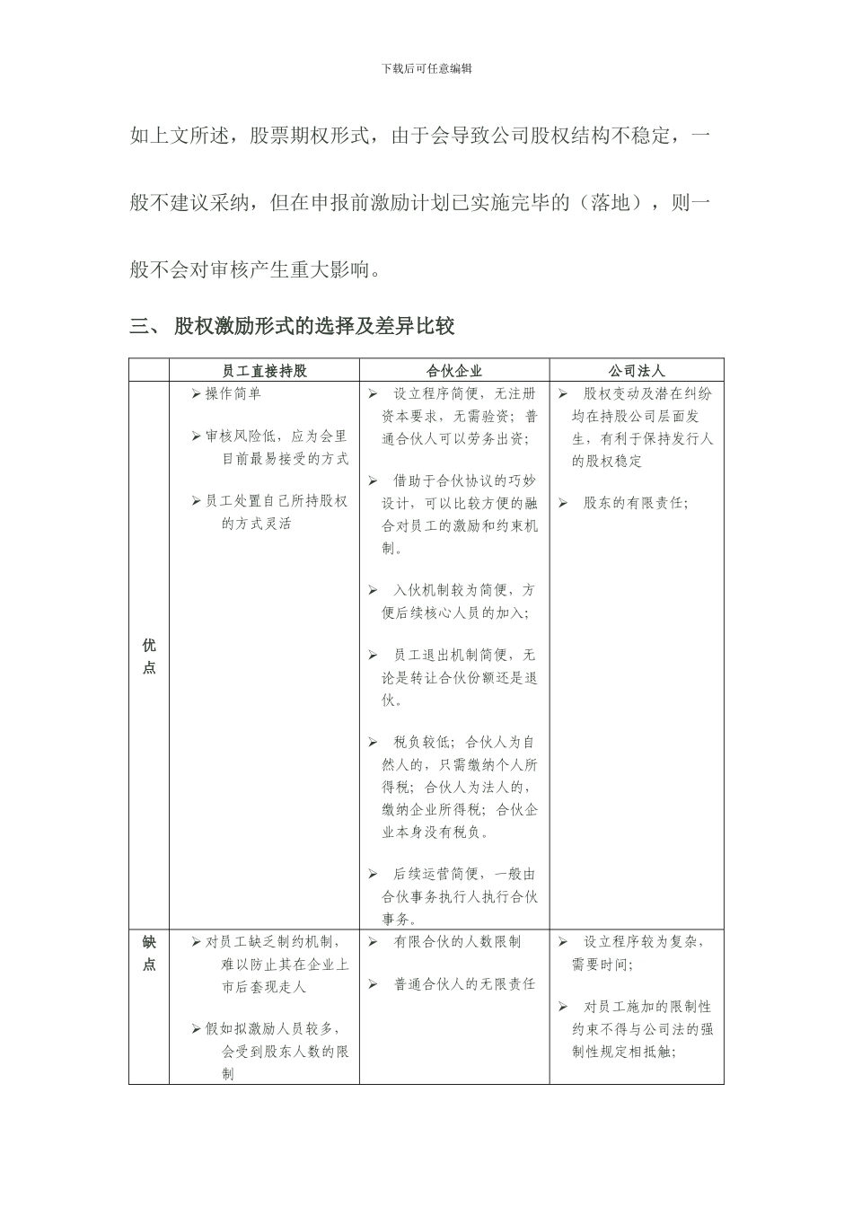 拟上市公司股权激励与股份支付_第3页