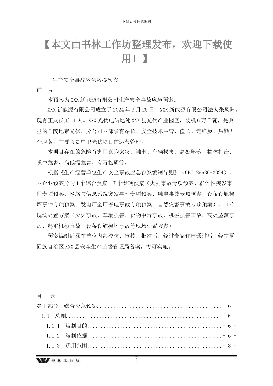 新能源有限公司应急预案_第1页