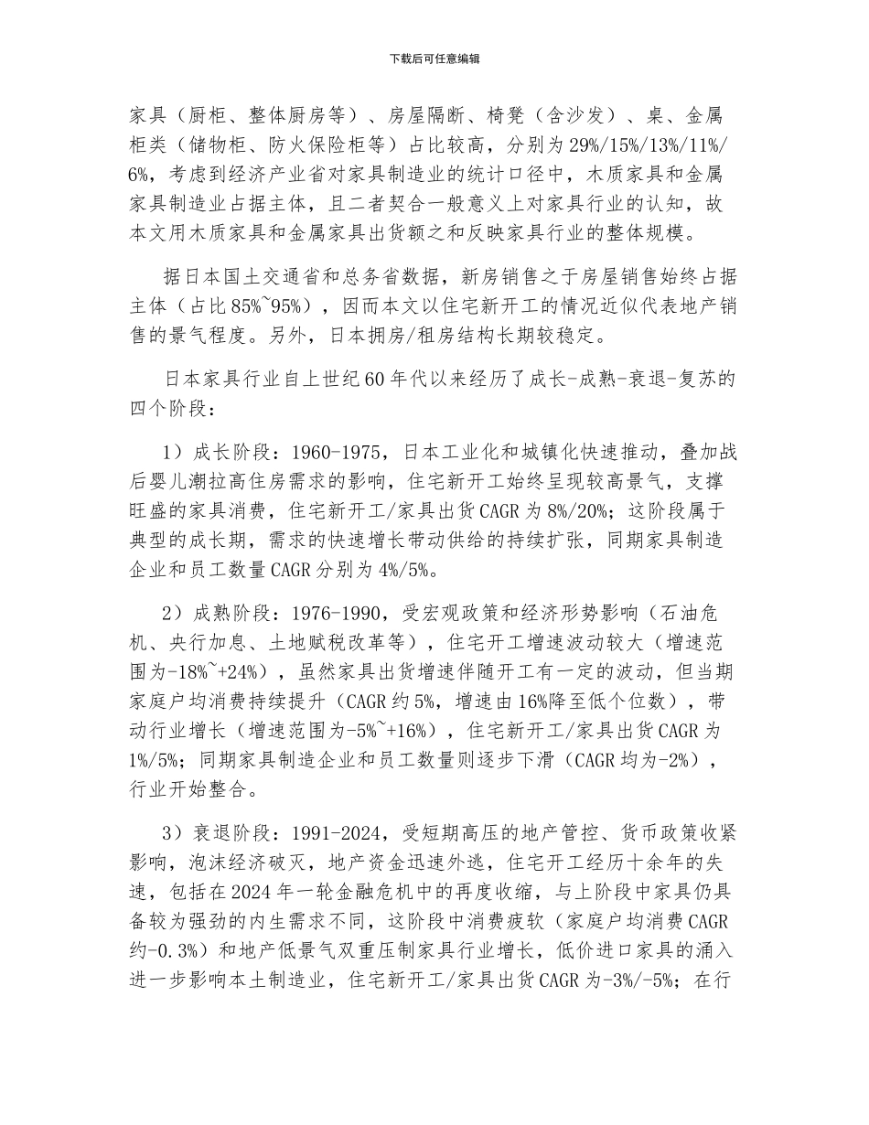 日本家居行业专题报告_第2页