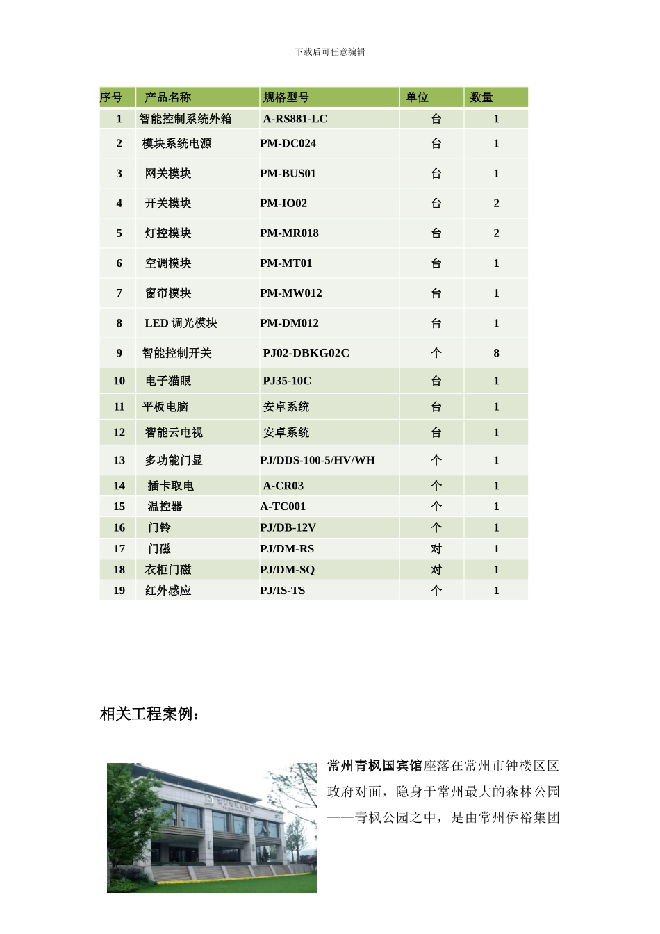 智慧酒店客控系统解决方案介绍_第3页