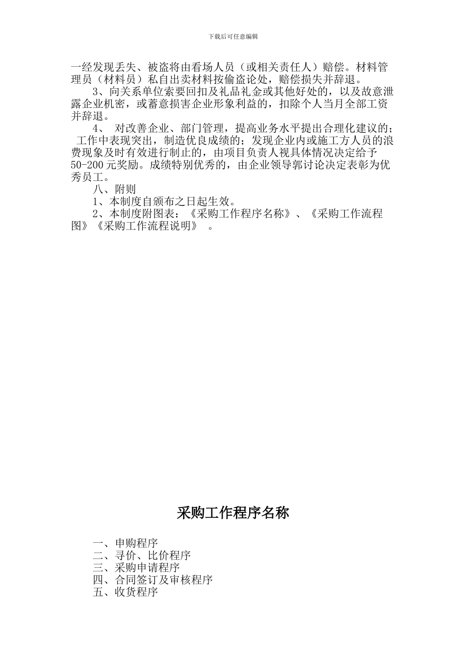 材料采购管理制度_第3页