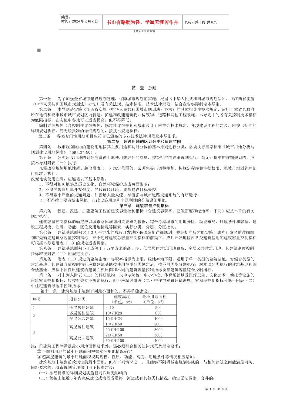 江西省城市规划管理技术_第1页