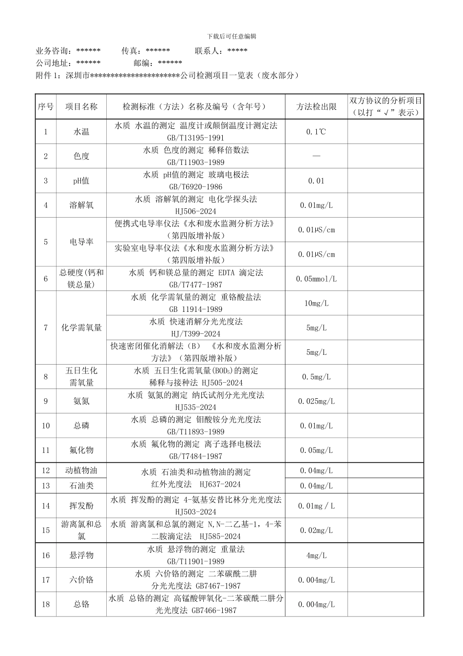 污染源委托检测协议书_第2页