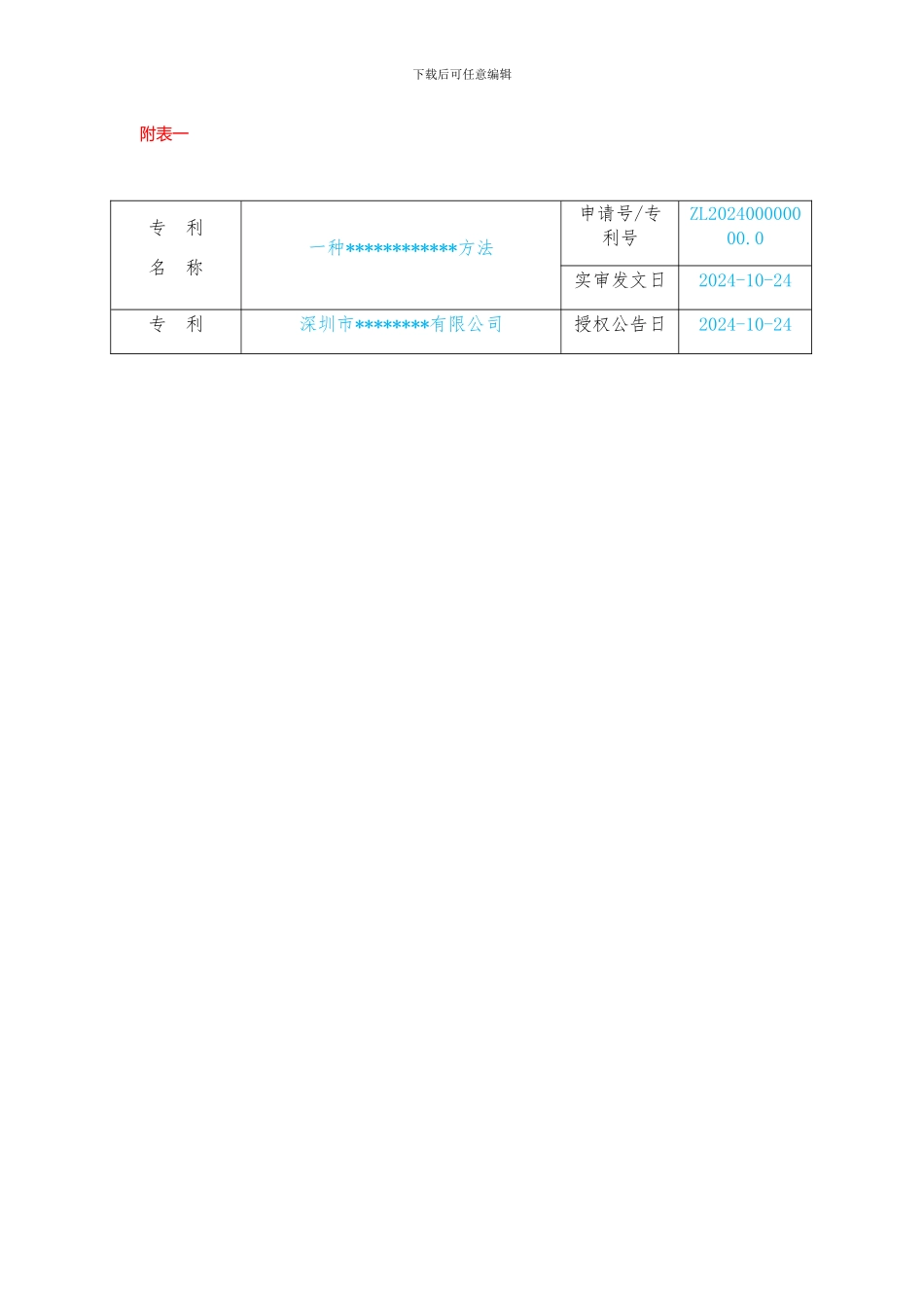深圳市专利资助项目资料清单_第2页