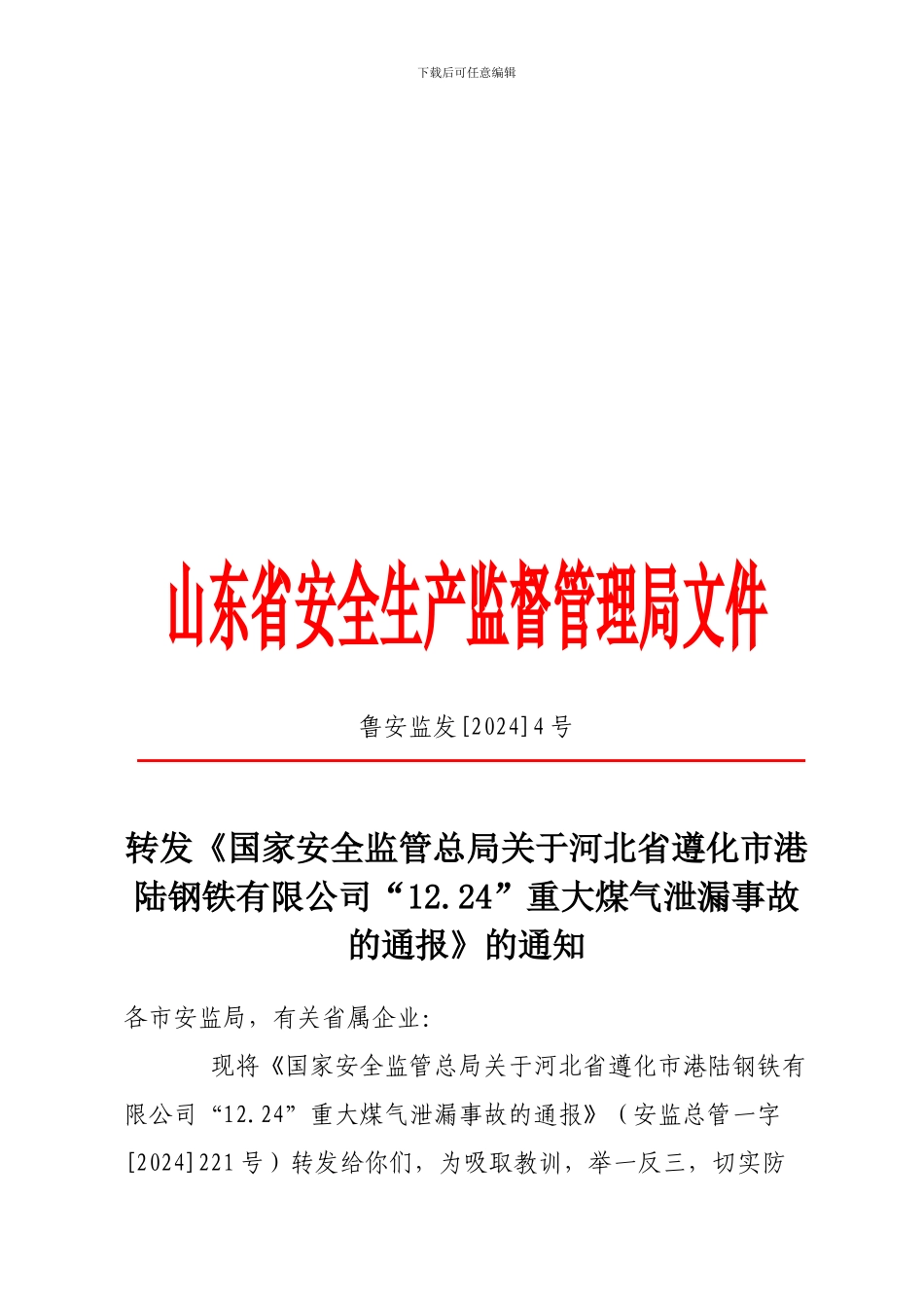 滨州市安全生产监督管理局文件._第2页