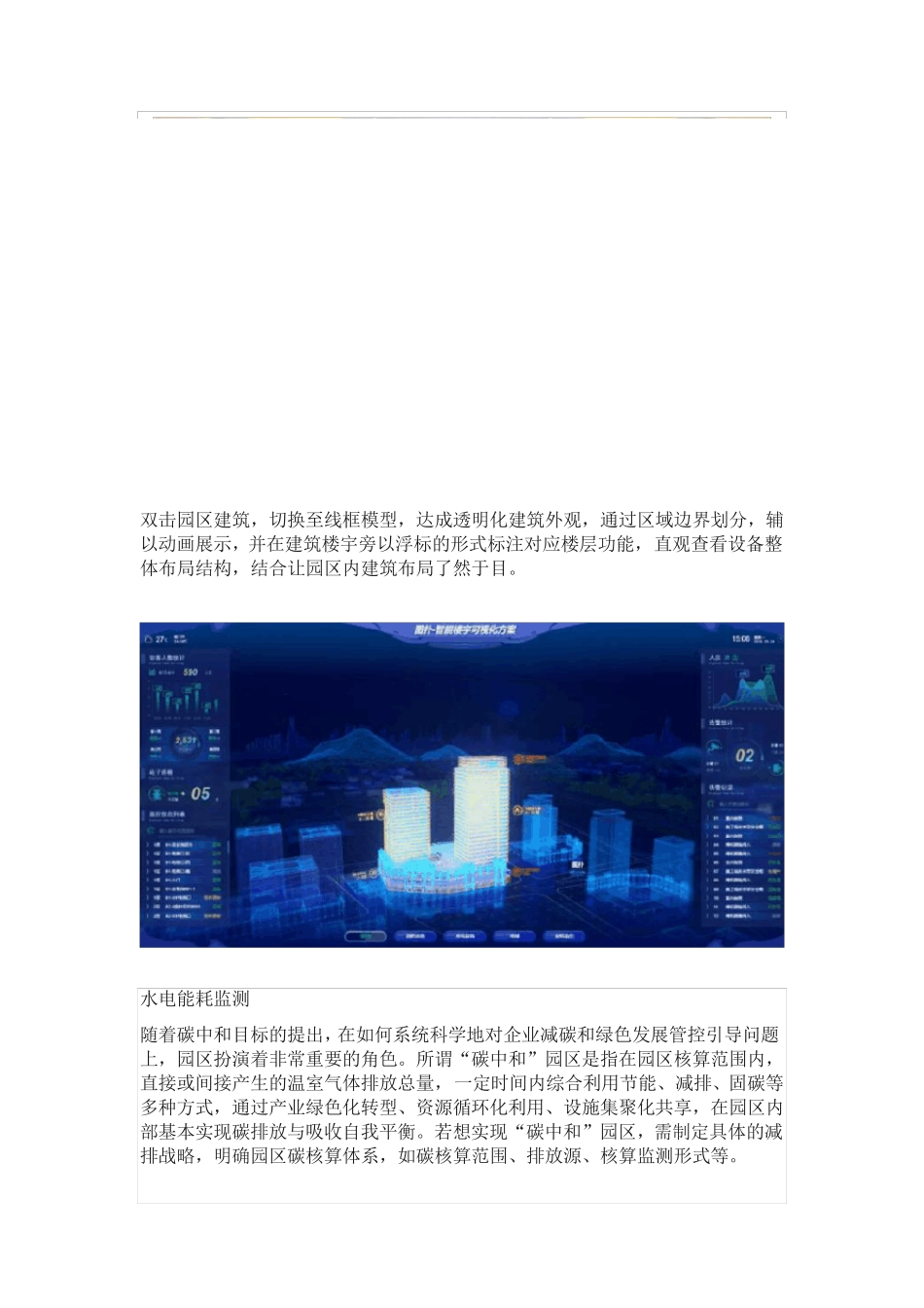 智慧园区楼宇三维可视化集中管控_第2页