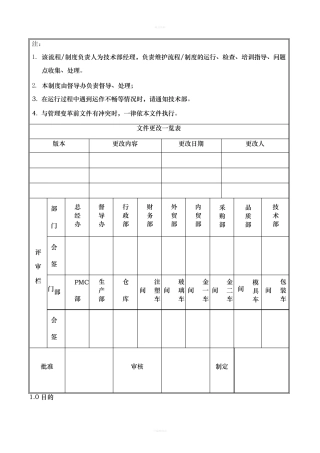 样品管理制度