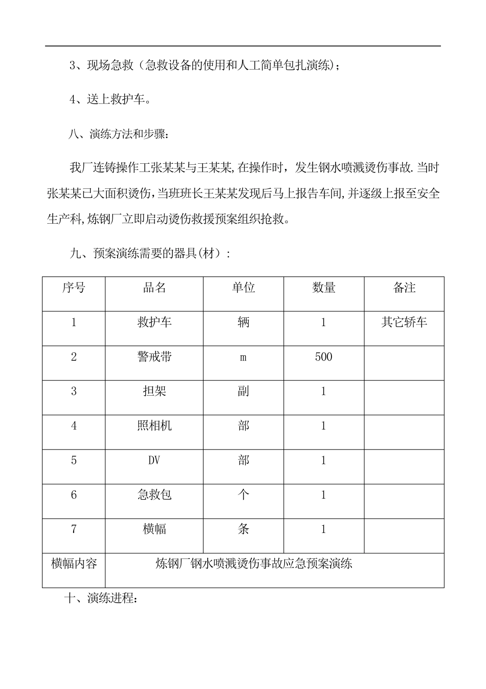 烫伤应急演练活动方案_第2页
