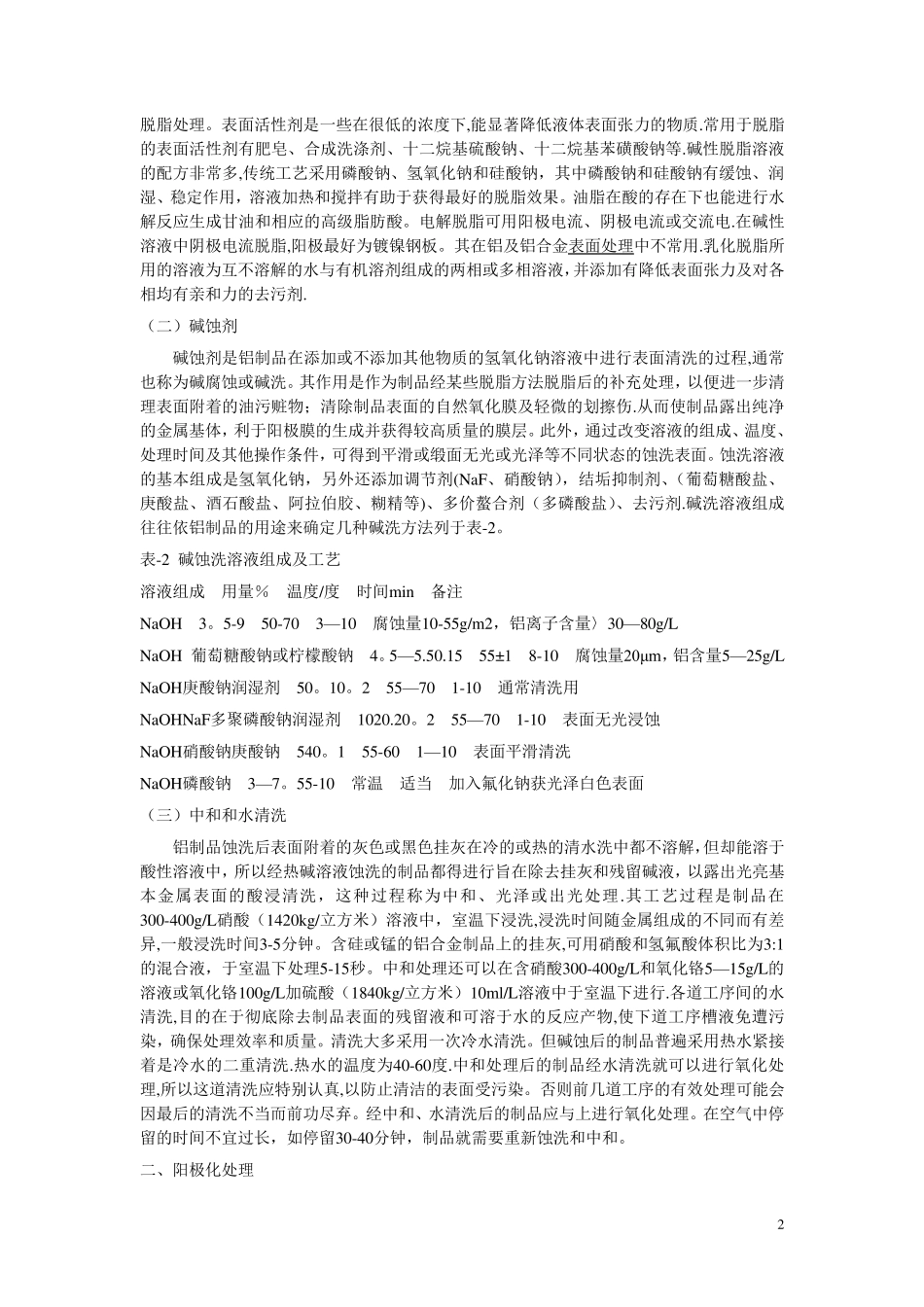 铝表面阳极氧化处理方法_第2页