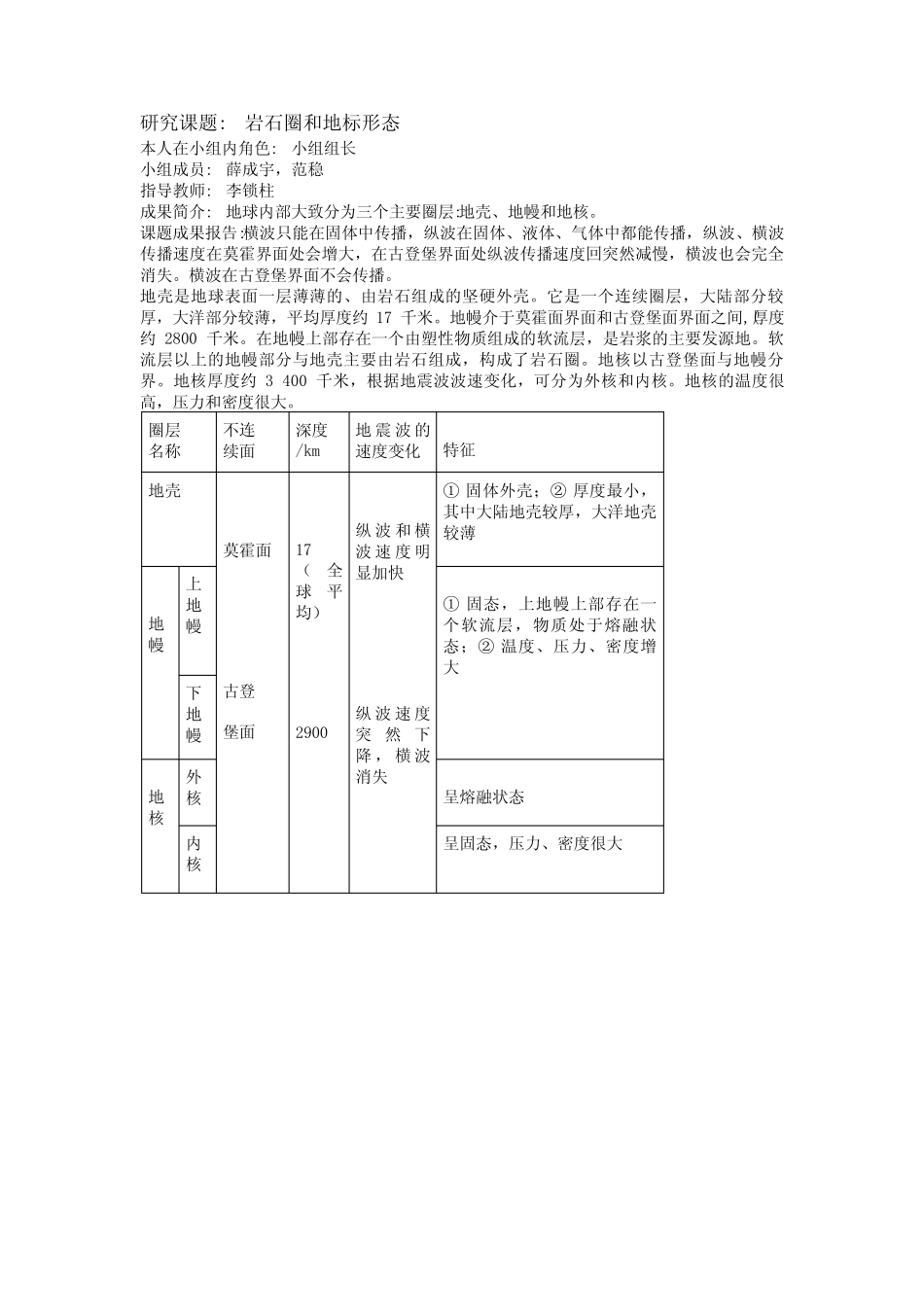 研究性学习代表成果_第1页