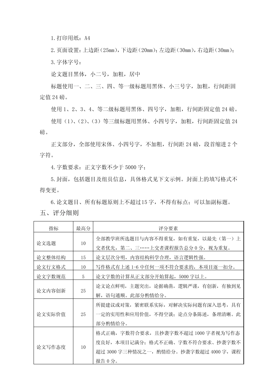 《国际会计》课程考核方案_第2页