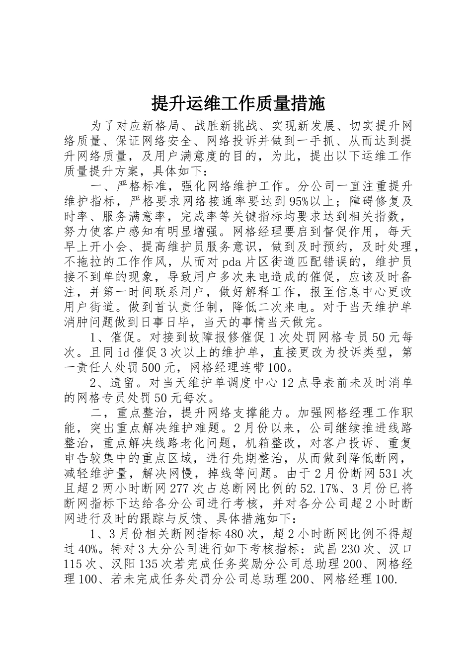 提升运维工作质量措施_第1页