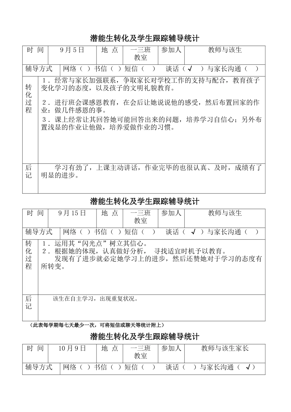 2025年潜能生基本情况登记表_第2页