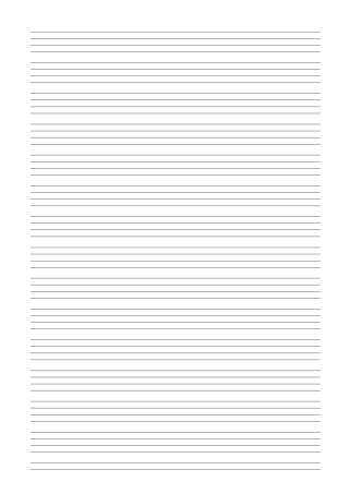 2025年四线三格大格子