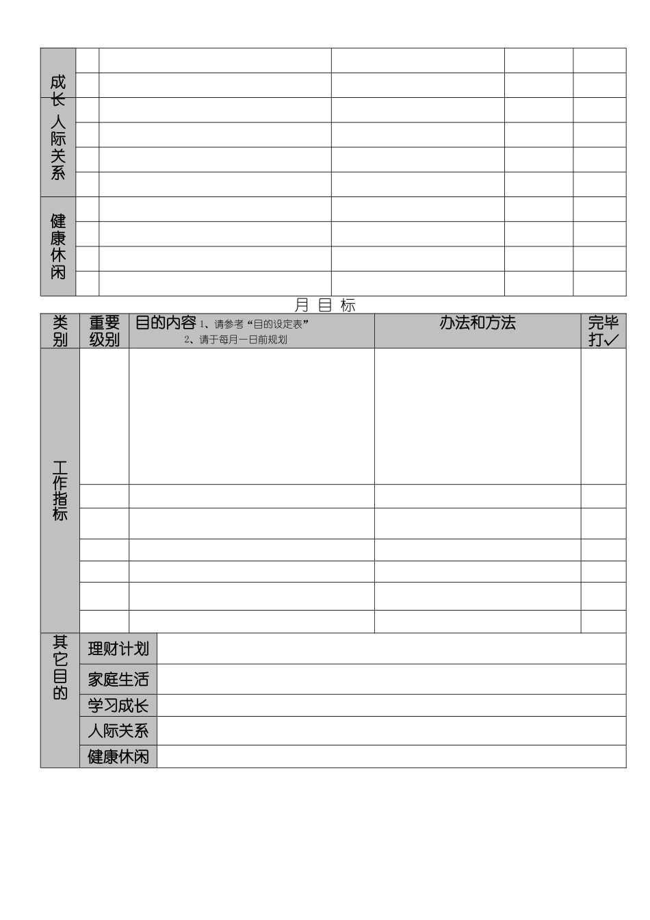2025年人生规划表单_第2页