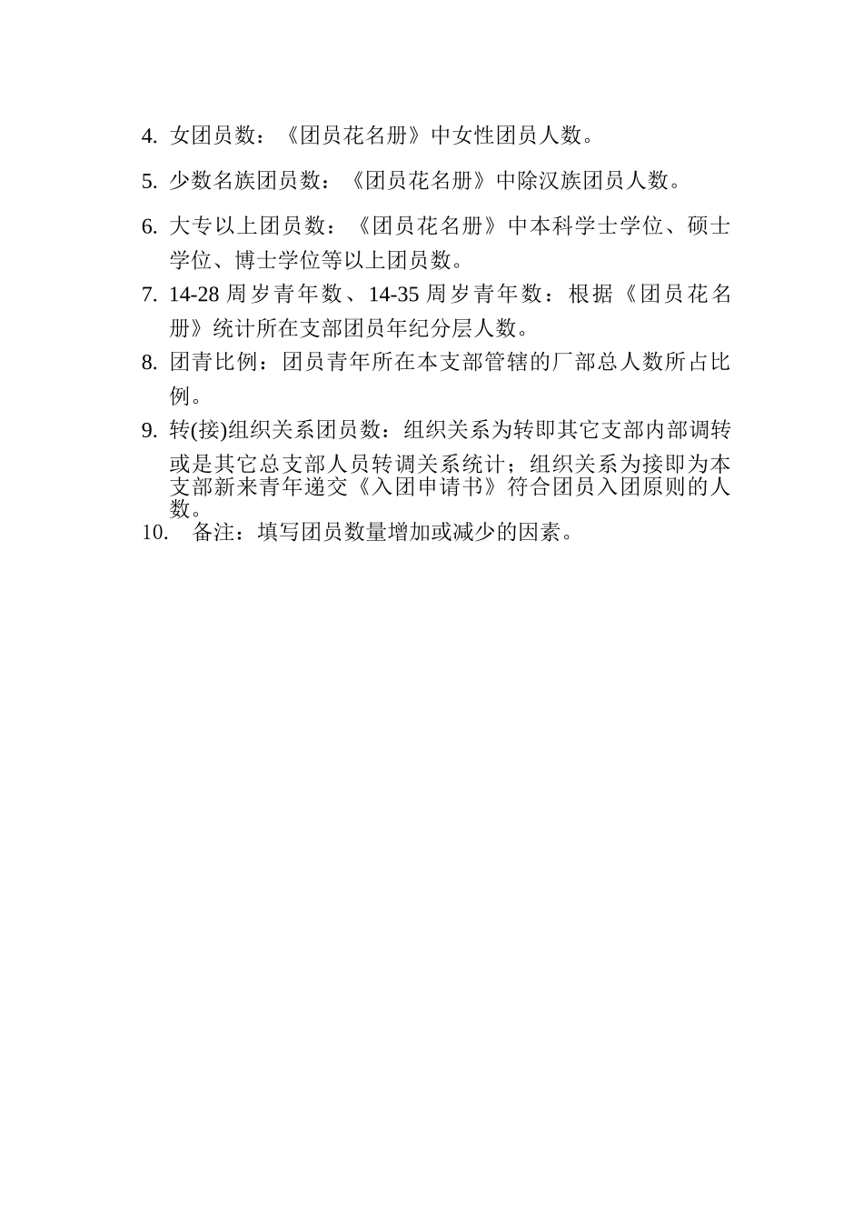 2025年团员情况登记表规章制度_第2页