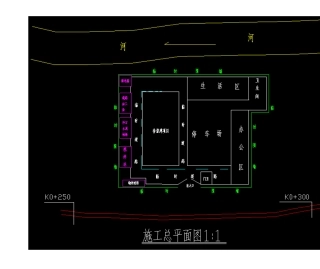 2025年cad施工平面布置图