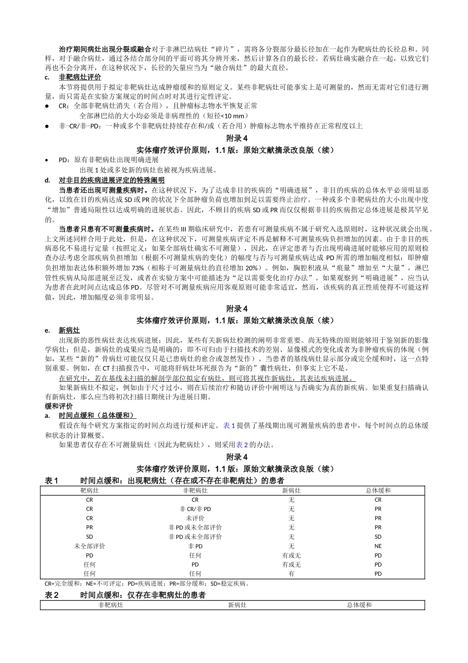 2025年实体瘤疗效评价标准RECIST改良版_第3页