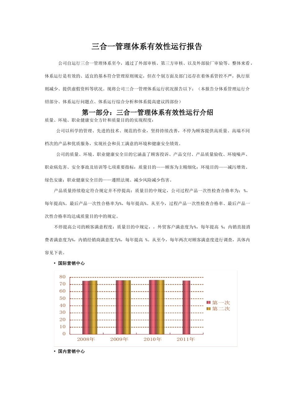 2025年三合一体系有效性运行报告_第1页