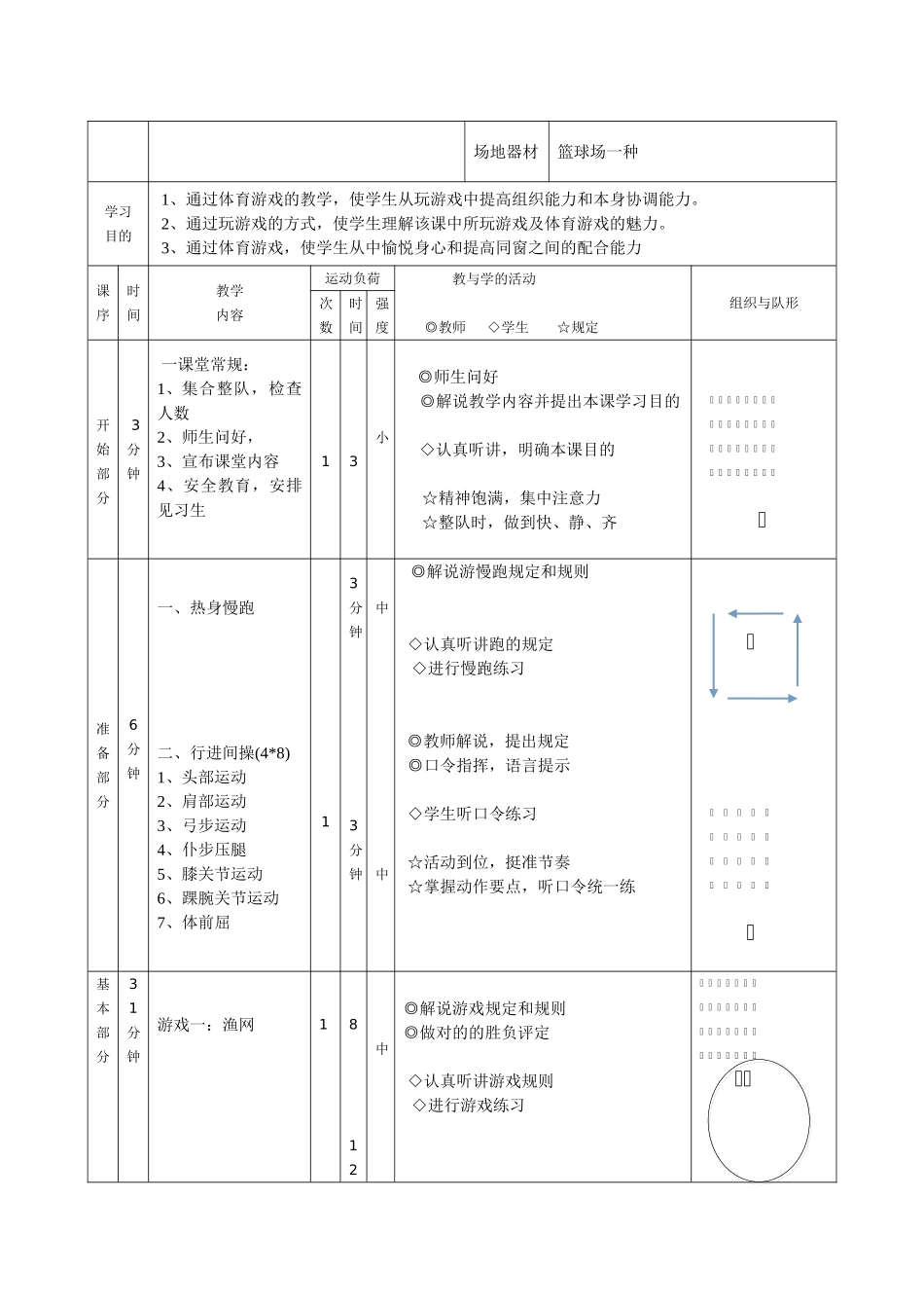 2025年体育游戏课教案_第2页