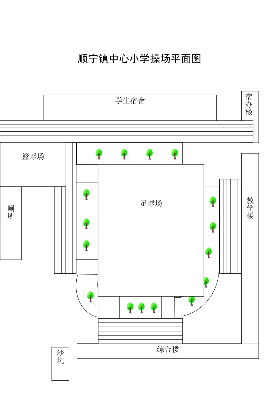 2025年学校操场平面图_第1页