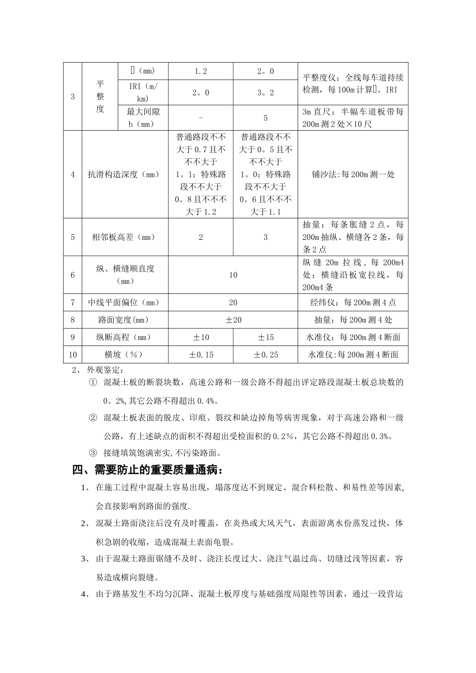 2025年砼路面监理细则_第2页