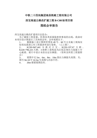 2025年图纸会审报告