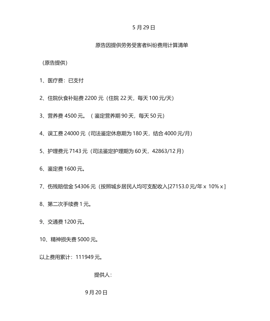 2025年雇员民事起诉状_第2页