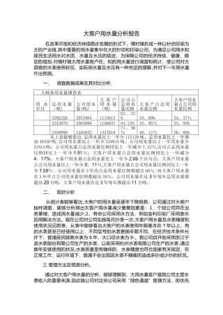 2025年用水量分析报告