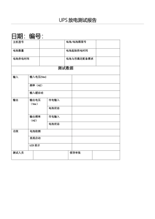 2025年ups测试分析报告