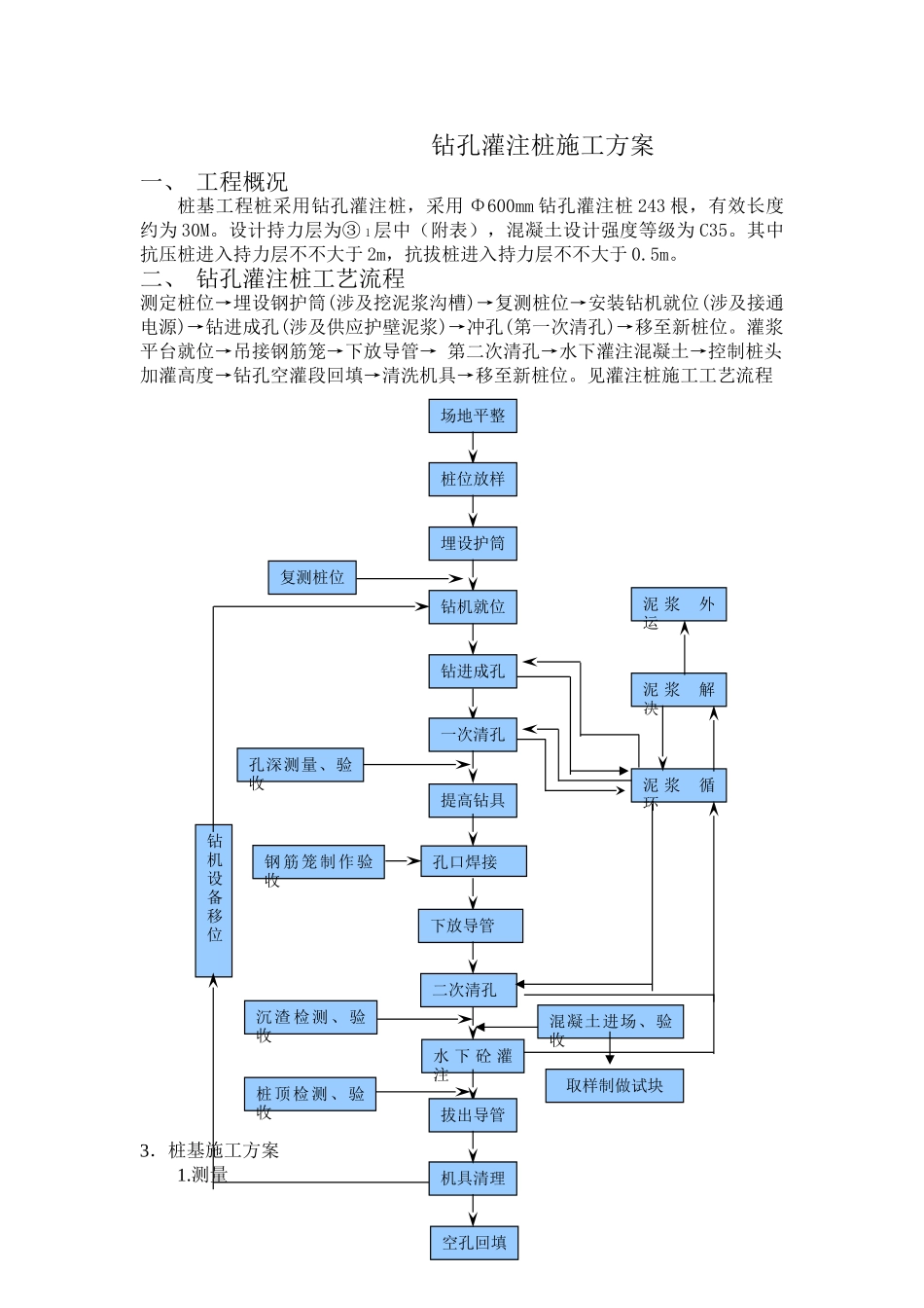 2025年桩基工程钻孔灌注桩施工方案_第1页