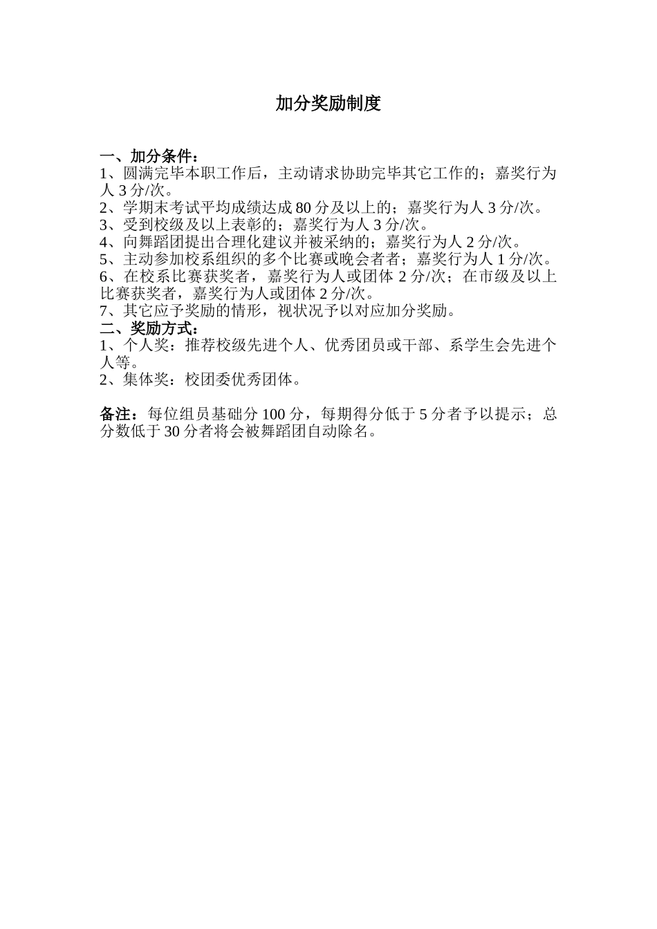 2025年舞蹈团规章制度_第2页