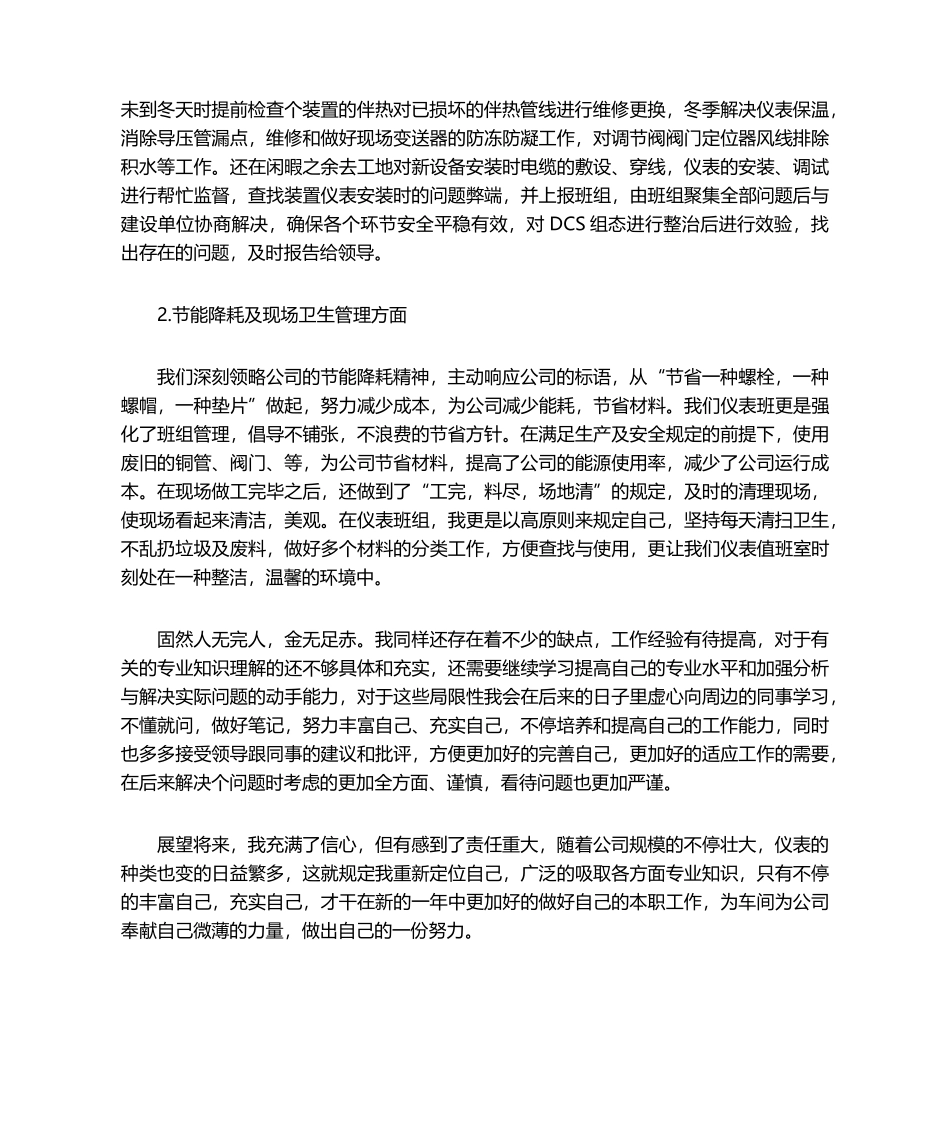 2025年仪表工作总结_第2页