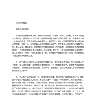 2025年年终总结报告